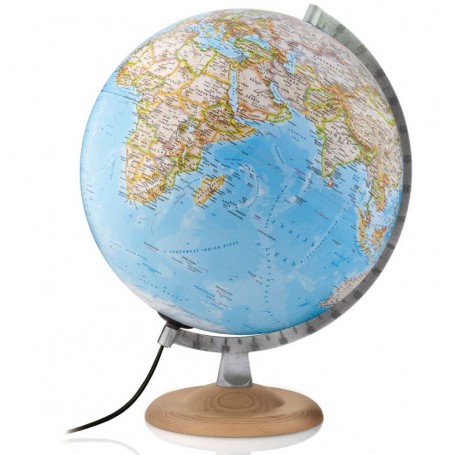 National Geographic Globe Silver Classic 30cm (33454)