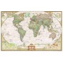 国家地理古董世界地图,政治,非常大格式 英文 (16228)