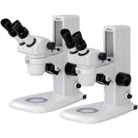 निकॉन स्टीरियो ज़ूम माइक्रोस्कोप SMZ460, बिनो, 0.7x-3x, 60°, FN21, W.D.100mm, आपतित और प्रसारित प्रकाश, एलईडी (65658)
