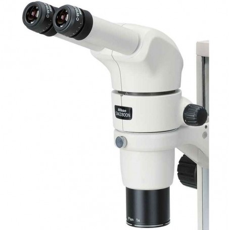 निकॉन ज़ूम स्टीरियो माइक्रोस्कोप SMZ800N, बाइनो, 1x-8x, FN22, W.D.78mm, P-DSL32 एलईडी (65795)