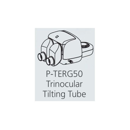 ראש זום סטריאו של ניקון P-TERG 50 עם צינור טרינו ארגונומי (100/0 : 50/50), 0-30° (65459)
