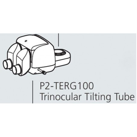 ראש זום סטריאו של ניקון P2-TERG 100 עם צינור טרינו ארגונומי (100/0 : 0/100), 0-30° (65456)