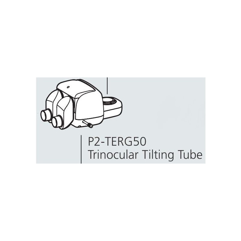 ראש זום סטריאו של ניקון P2-TERG 50 עם צינור טרינו ארגונומי (100/0 : 50/50), 0-30° (65457)