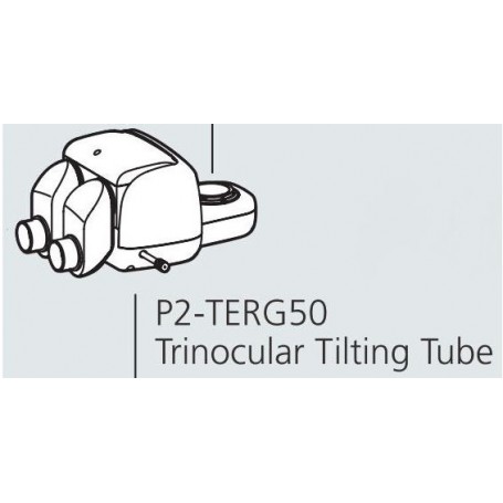 ראש זום סטריאו של ניקון P2-TERG 50 עם צינור טרינו ארגונומי (100/0 : 50/50), 0-30° (65457)