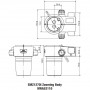 尼康 SMZ-1270i 立体变焦头,三目,6.3-80x,点击停止,比例 12.7:1,64 mm,0-30°,工作距离 70 mm(65448)
