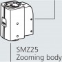 尼康 SMZ25,电动,平行光学,消色差,变焦头,双目,6.3-157.5x,点击停止,比例 25:1,15° (65450)