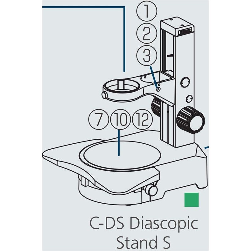 ニコン C-DS、透過照明スタンド (65419)