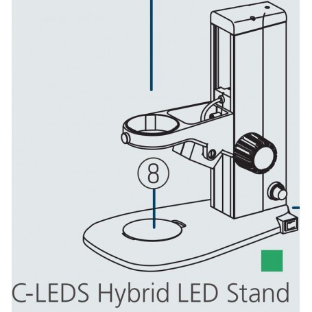 निकॉन C-LEDS, स्टैंड LED, आपतित और प्रसारित प्रकाश (65417)