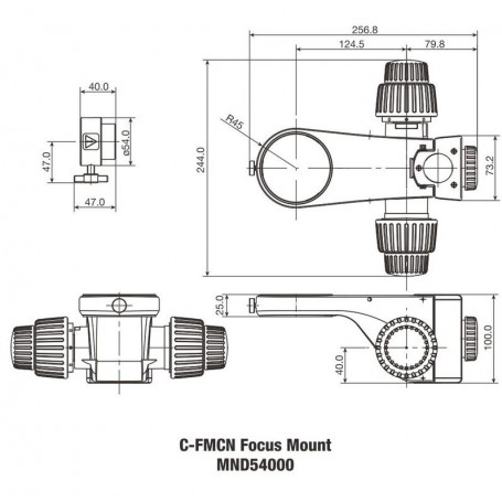 निकॉन हेडमाउंट C-FMCN फोकसिंग माउंट CN (65481)