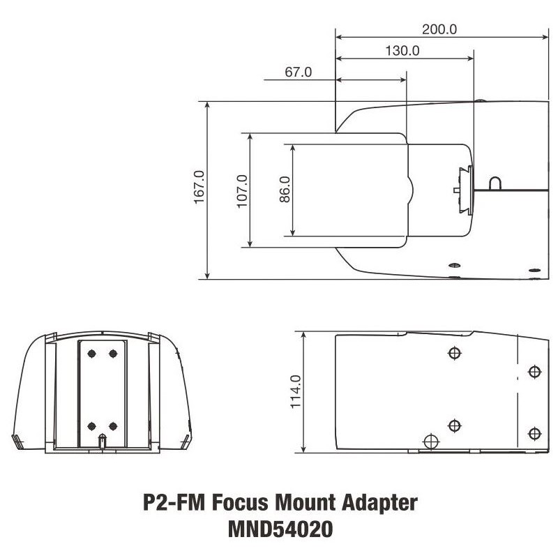 آداپتورهای فوکوسینگ هدماونت نیکون P2-FM (65483)