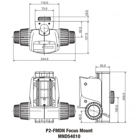 尼康头戴式显示器 P2-FMDN P2-FM (65482)