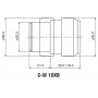 Προσοφθάλμιο Nikon Eye Piece C-W 10x/22 mm (65438)