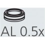 Objectif auxiliaire Nikon AL-305 0,5x A.A. 181 mm (65424)