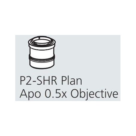 निकॉन ऑब्जेक्टिव P2-SHR प्लान अपो 0.5 x N.A. 0.075 (65507)
