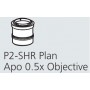 Nikon Objective P2-SHR Plan Apo 0,5 x N.A. 0.075 (65507)