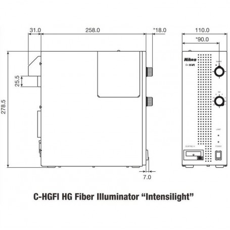 尼康 C-HGFIE Intensilight，电机 (65376)