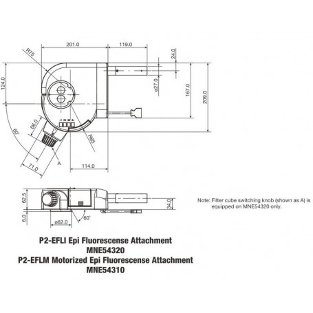Nikon P2-EFL Epi-FL-valaistuslaite (65490)