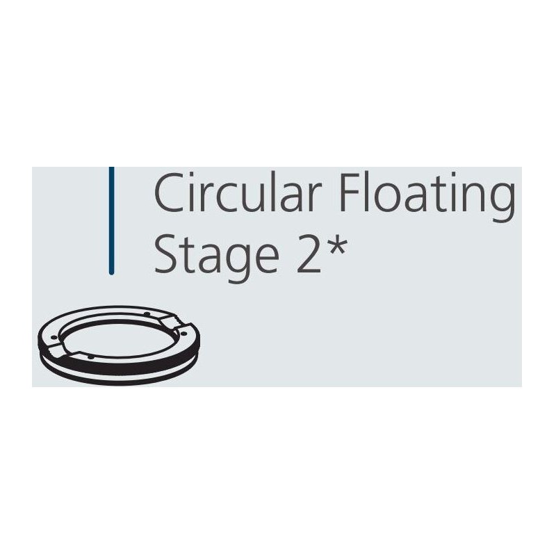 Nikon Circular Floating Stage 2, phạm vi di chuyển ø40mm, Dòng SMZ (65414)