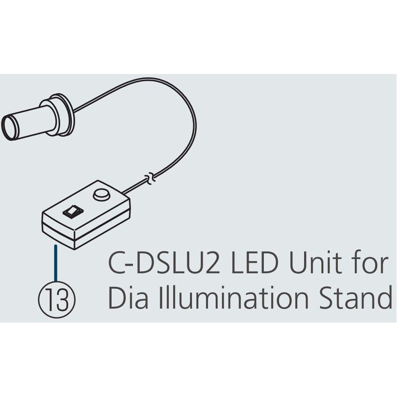 Nikon C-DSLU LED-enhet för C-DS, Diascopiskt stativ (65423)