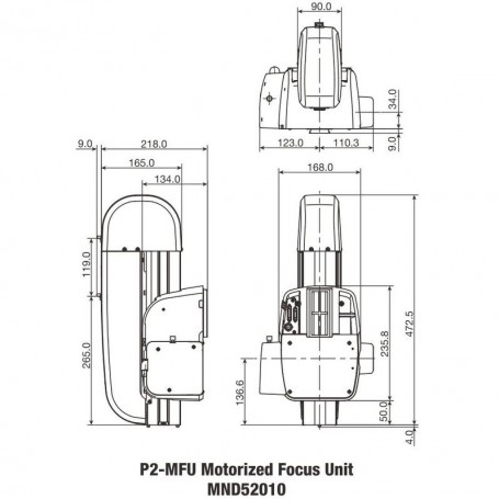 Nikon P2-MFU motoriseret fokuseringsenhed (65479)