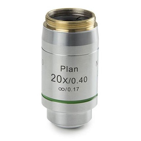 Euromex Objektiv DX.7220, 20x/0.40 Pli, plan, unendlich, w.d. 12 mm (Delphi-X) (53763)
