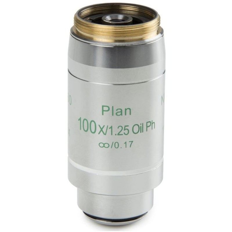 Euromex 物镜 DX.7700，100x/1.25 PLPHi，平场，相衬，无限远，S 油（Delphi-X）（53772）