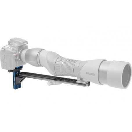 Novoflex Kamerahalterung QPL-SCOPE S Digiscoping-Stützbrücke für schräg einsehbare Spektive (48516)