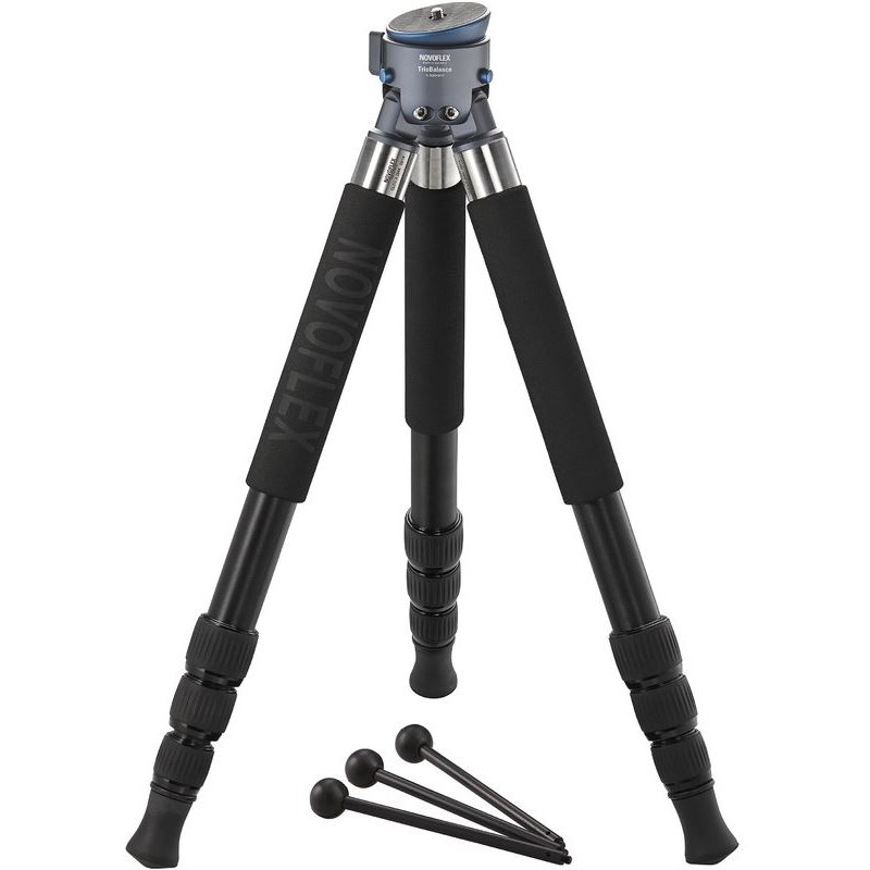 Novoflex TrioBalance A2844 tripod set with compact 4-segment aluminium legs (49421)