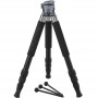Novoflex TrioBalance A2844 tripod seti, kompakt 4 segmentli alüminyum ayaklarla (49421)