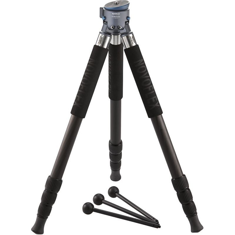 Novoflex TrioBalance C2840 tripod set with 4-segment, carbon-fibre legs (49424)
