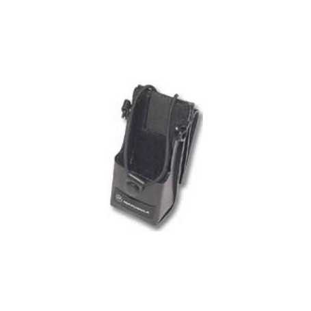 Étui de transport en cuir Motorola RLN5383A avec passant de ceinture (CP140/DP1400)