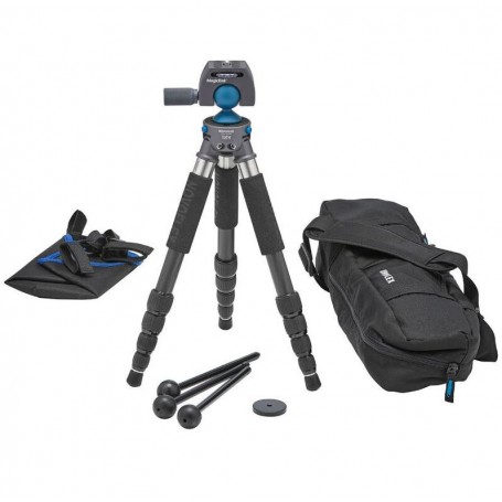 سه‌پایه کربنی نووفلکس TrioPod Travelset با MagicBall Mini (63060)