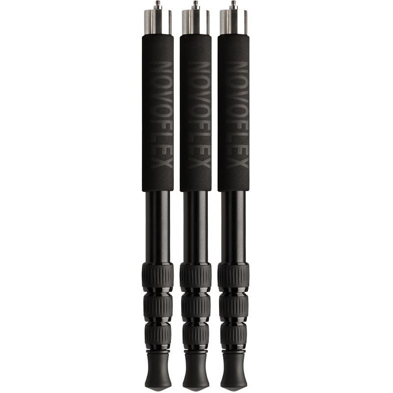 Novoflex 3x QuadroLeg A2844 aluminum 4-segment tripod legs, compact (49410)