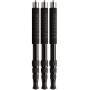 Novoflex 3x QuadroLeg A2844 patas de trípode de aluminio de 4 segmentos, compacto (49410)