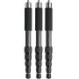 노보플렉스 3x 쿼드로레그 C2253 트래블러 카본 파이버, 5단, 삼각대 다리 (49411)