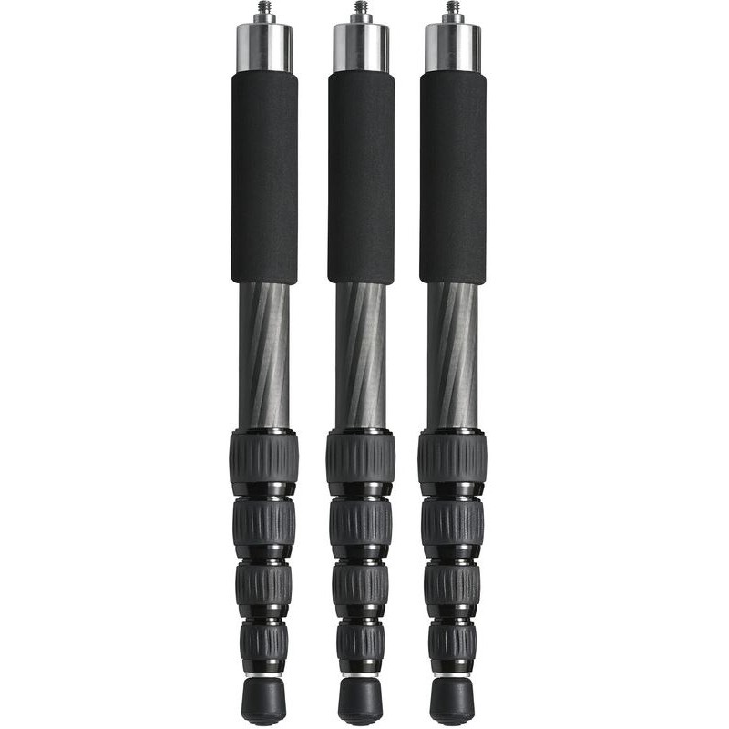 Novoflex 3x QuadroLeg C2253 Traveller carbon-fibre, 5-segment, tripod legs (49411)