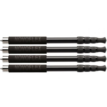 노보플렉스 QLEG A2840 SET 알루미늄 4-세그먼트 삼각대 다리, 4개 다리 (48551)