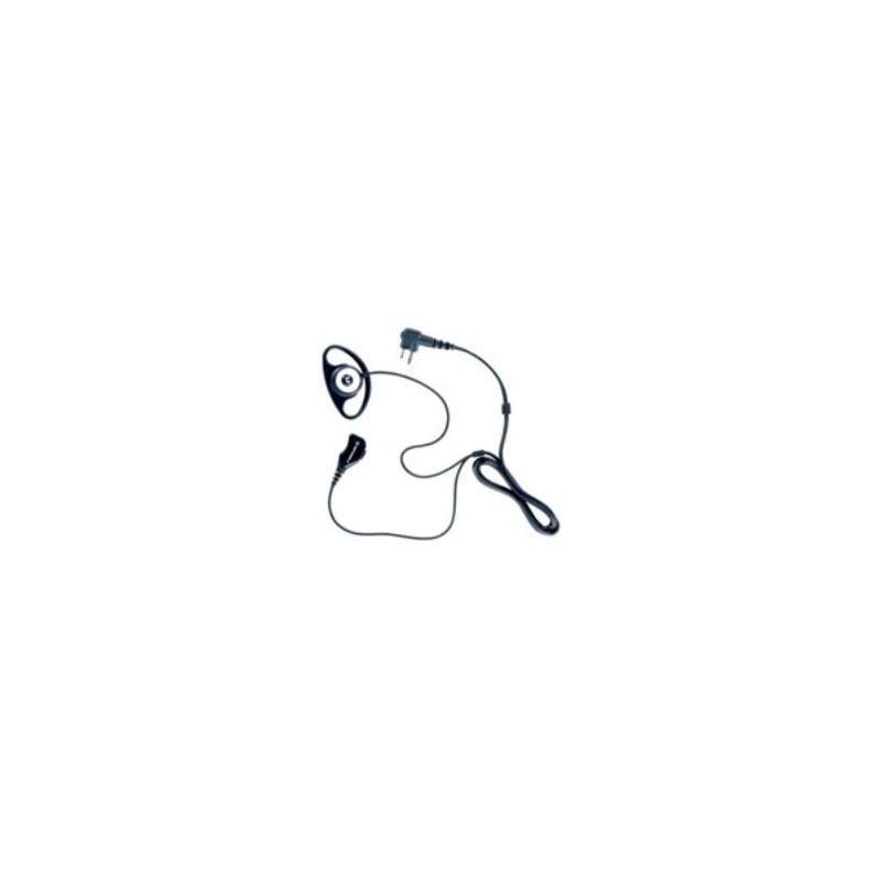 PMLN6535A Auricular Motorola en Forma de D con PTT/Micrófono