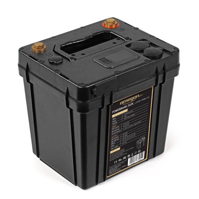 ওমেগন প্রো পাওয়ারব্যাংক 240k LiFePO4 768Wh 12V (77532)