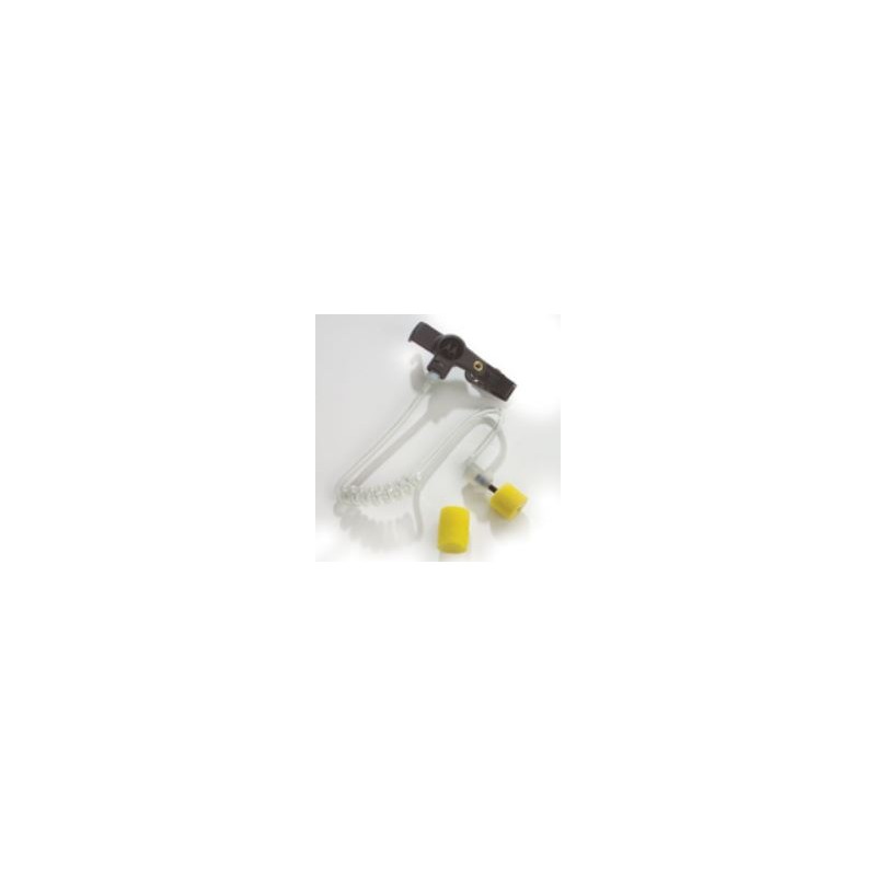 קיט רעש קיצוני Motorola RLN6230A, כולל אטמי אוזניים עם צינור אקוסטי (שחור)