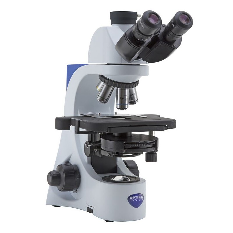 Optika B-383Phi fase, mikroskop trinokular, X-LED, infinity (44709)
