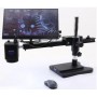Optika 顕微鏡 IS-4K2、ズームオプション 1x-18x、オートフォーカス、8 MP、4K ウルトラHD、オーバーハンギングスタンド、15.6インチスクリーン (83169)