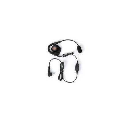 PMLN6537A Motorola MagOne Fone de Ouvido com Microfone de Boom e Interruptor PTT/VOX Integrado