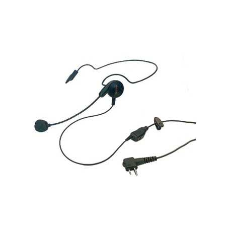 PMLN6542A אוזניות Breeze של Motorola MagOne עם מיקרופון בום ו-PTT