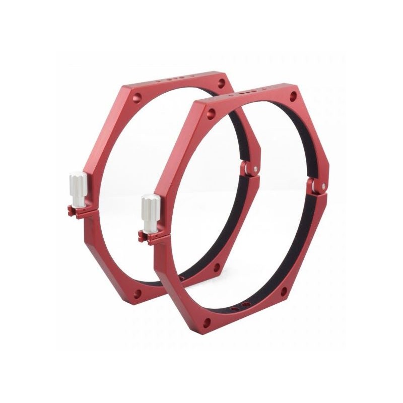 PrimaLuceLab Tube clamps PLUS guide scope rings, 235mm (52241)