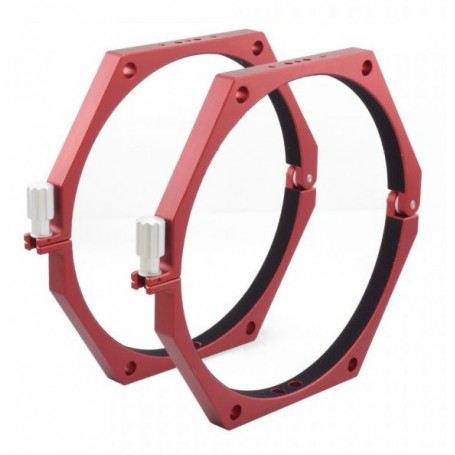 PrimaLuceLab Tube clamps PLUS guide scope rings, 235mm (52241)