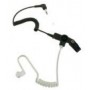 MDRLN4941A หูฟังรับเสียงอย่างเดียวของ Motorola พร้อมท่อโปร่งแสงและปลายหู - UL