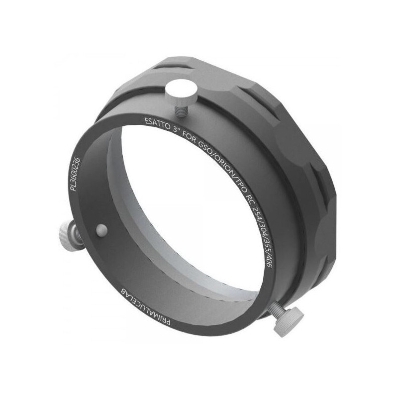 PrimaLuceLab ESATTO 3" อะแดปเตอร์กล้องโทรทรรศน์ GSO/Orion/TPO Ritchey-Chretien ขนาด 10, 12, 14 และ 16 นิ้ว (62717)