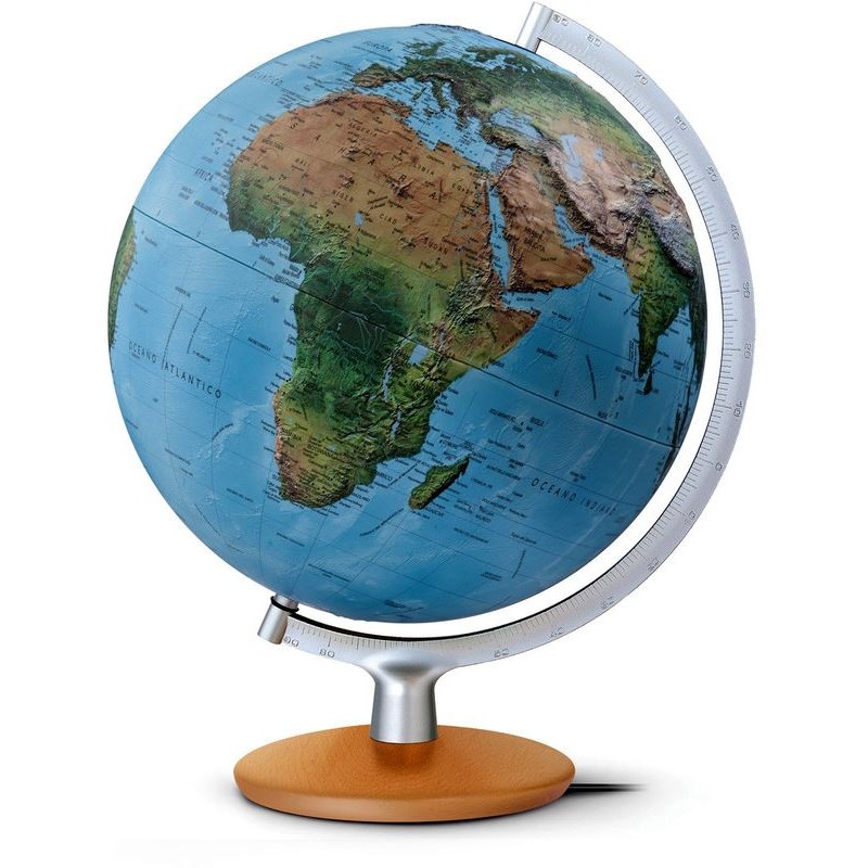 Rathgloben Raised relief globe FRI 30 17 German (20514)