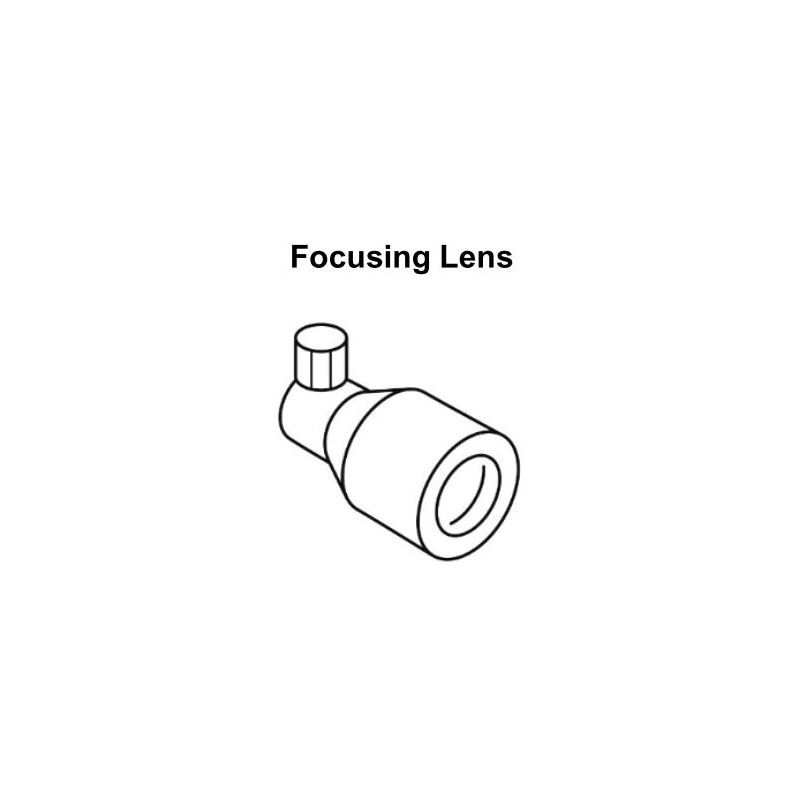 Schott focussing device, without filter, for 8mm optical fibre (49474)